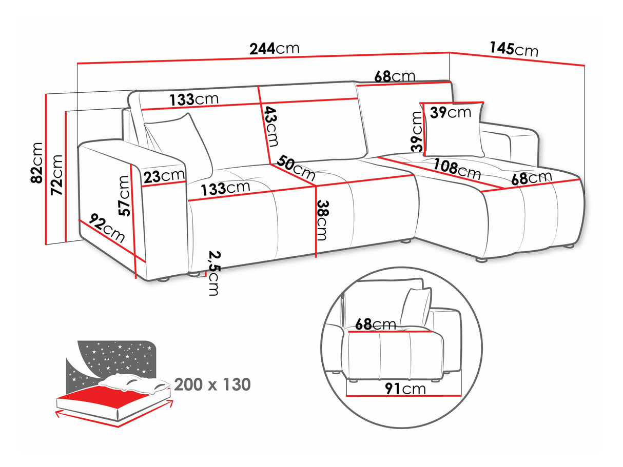 Stūra dīvāns 546330
