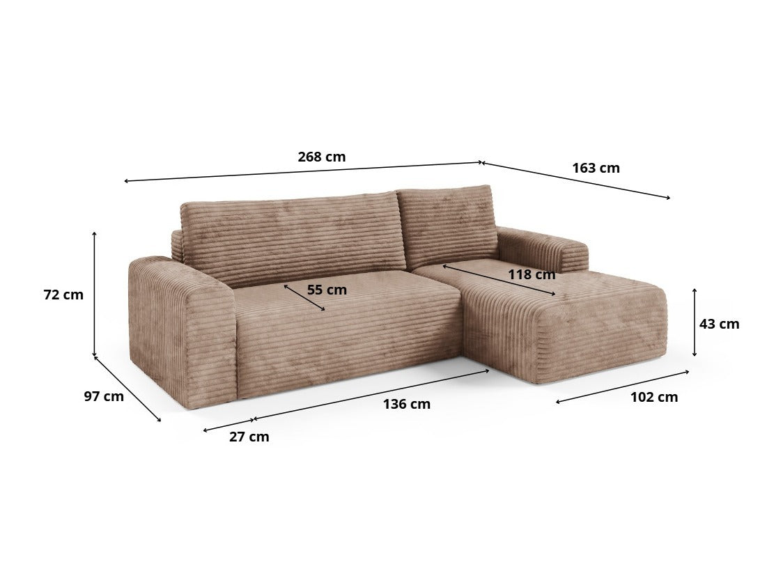 Stūra dīvāns 606661