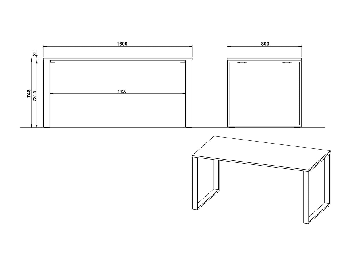 Mājas biroja komplekts 612167