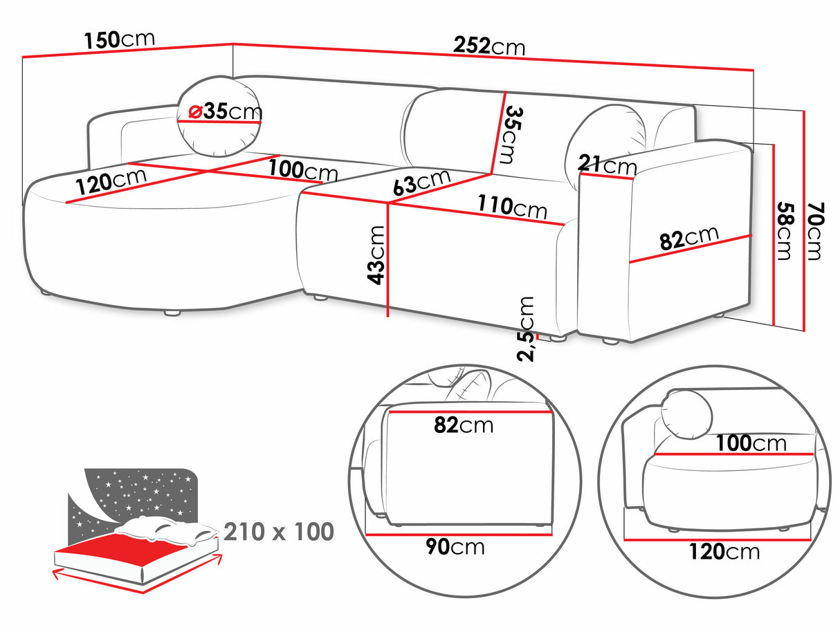 Stūra dīvāns 582453 4244826