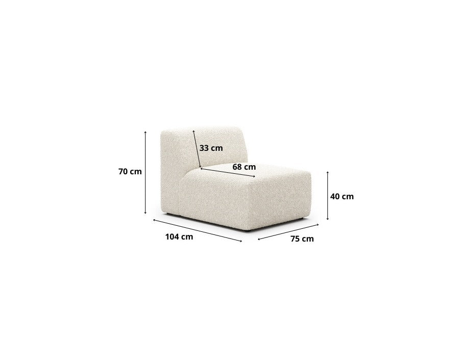 Moduļu krēsls 612563
