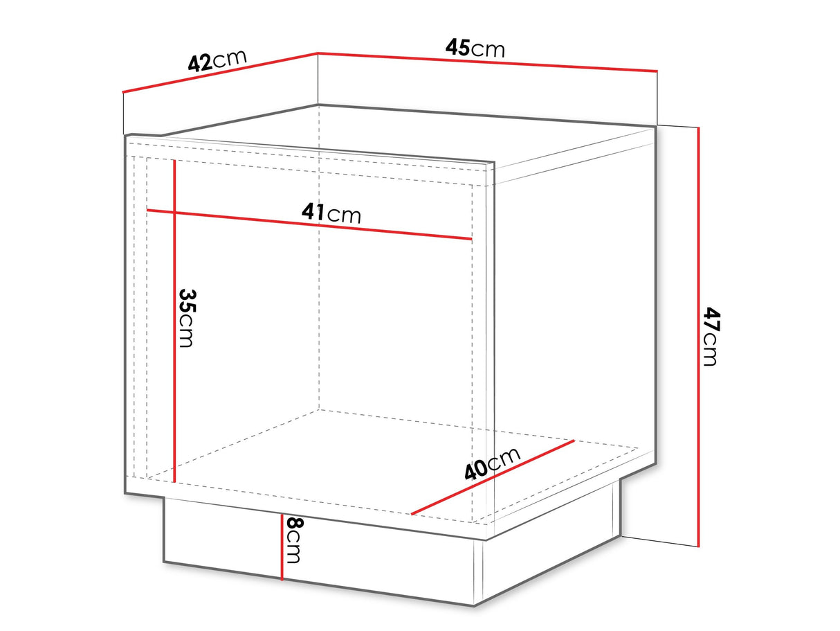 Naktsgaldiņu komplekts 612918