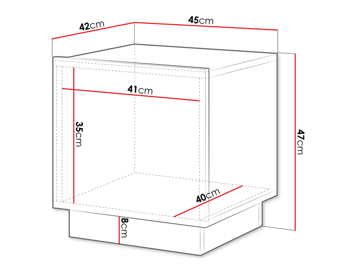 Naktsgaldiņu komplekts 612918
