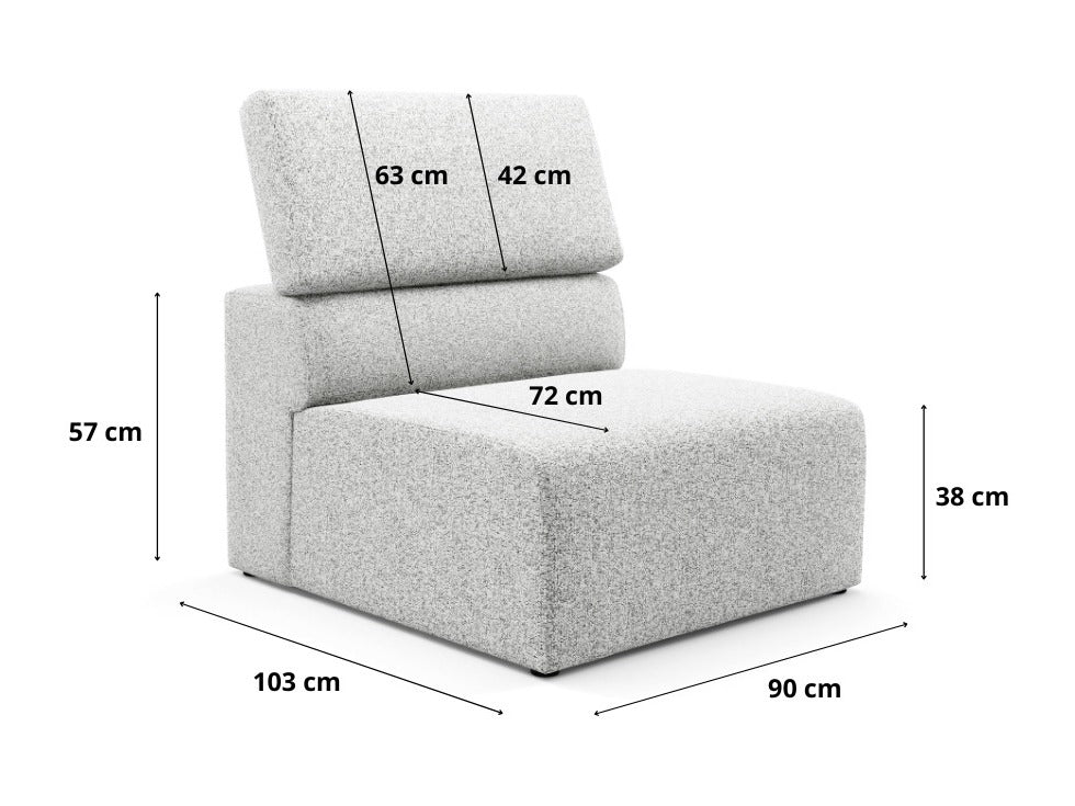 Moduļu krēsls 612958