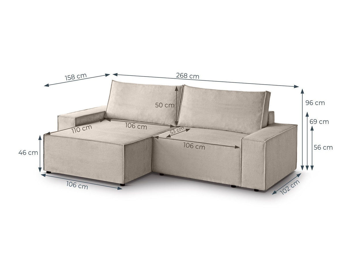 Stūra dīvāns 613354