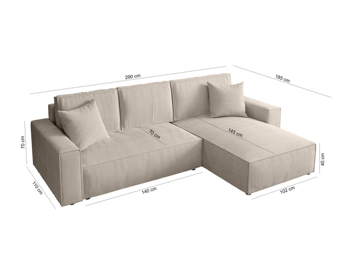 Stūra dīvāns 613493