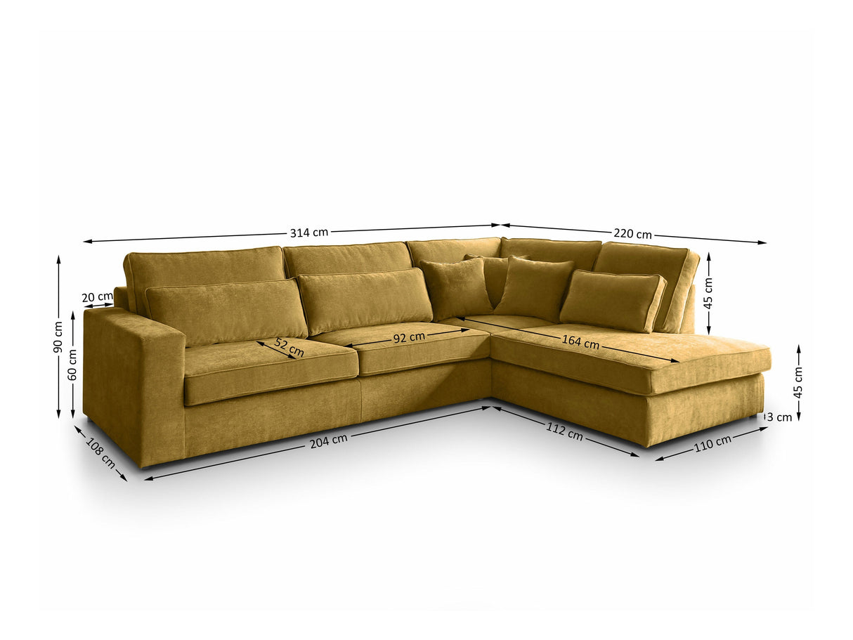 Stūra dīvāns 613620