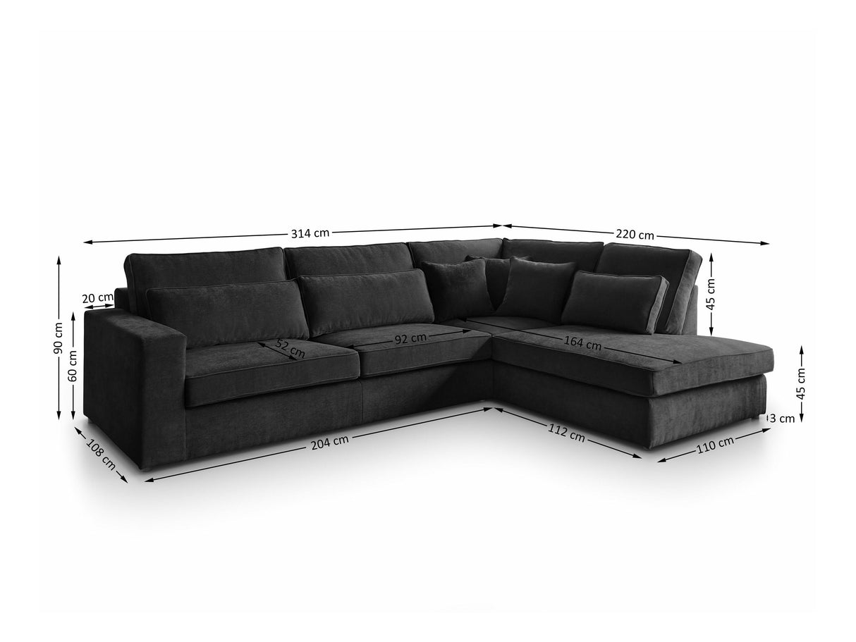 Stūra dīvāns 613620