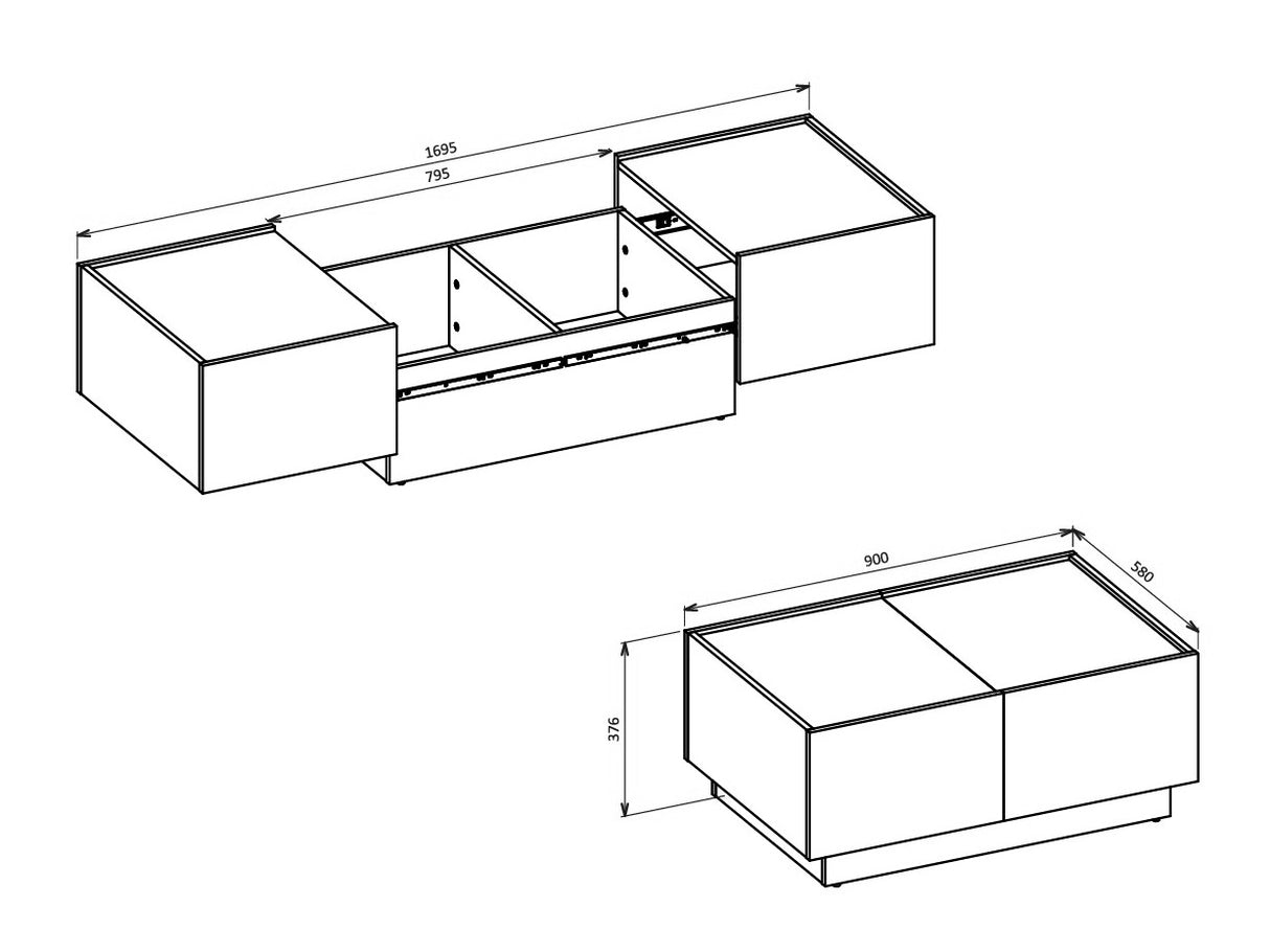 Žurnālu galdiņš transformeris 613986