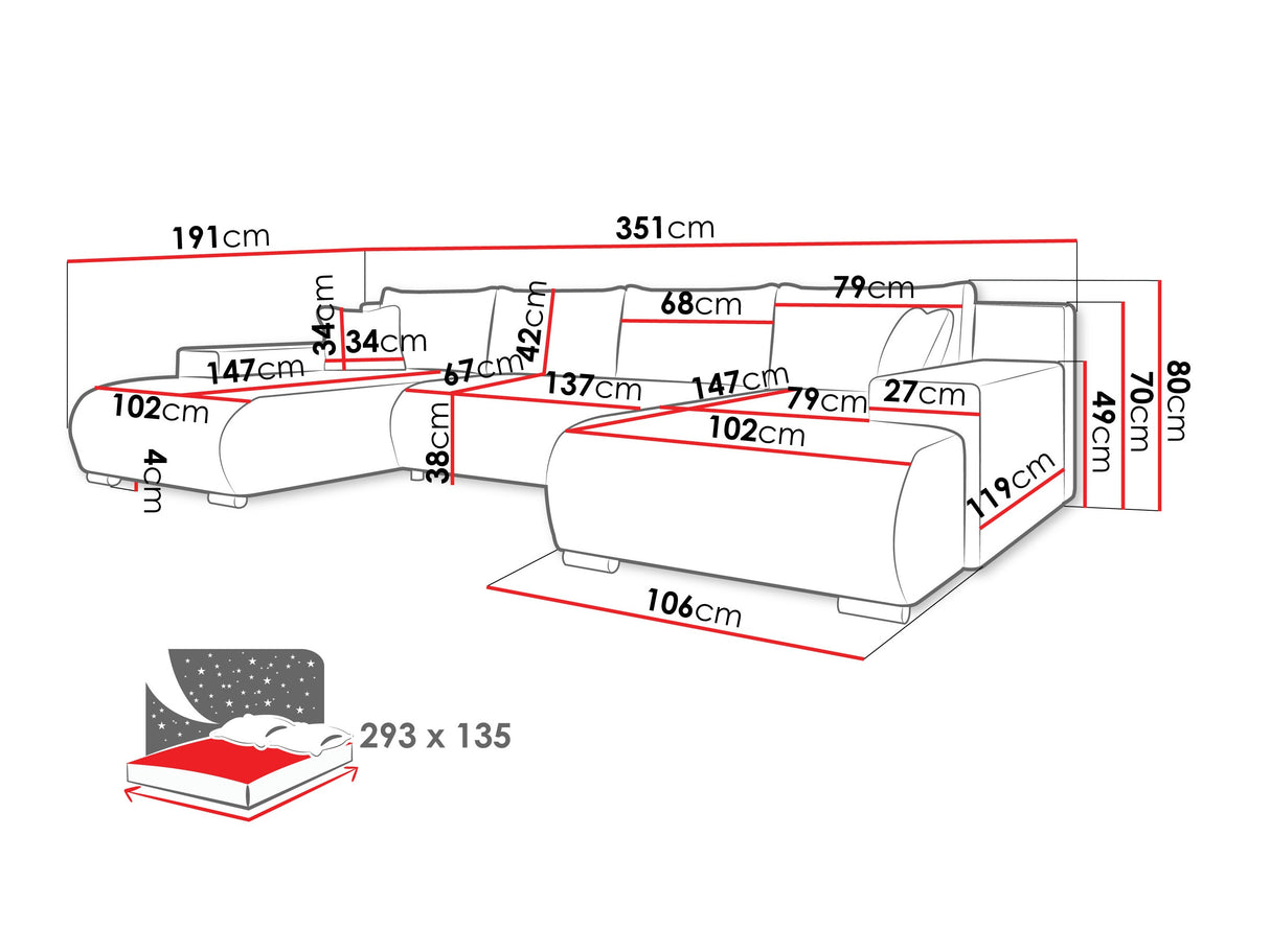 Stūra dīvāns 616795