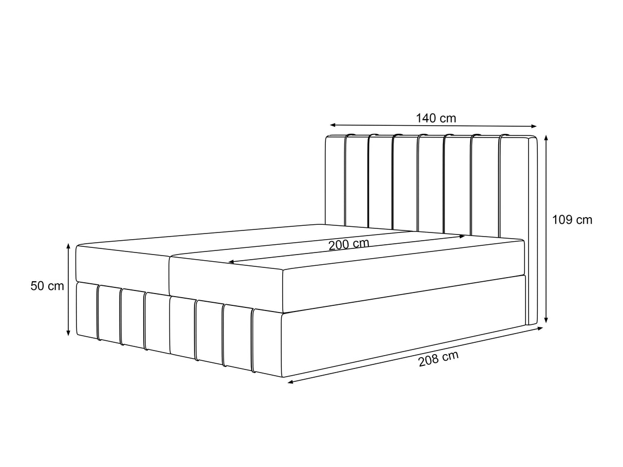 Kontinentālā gulta 617329