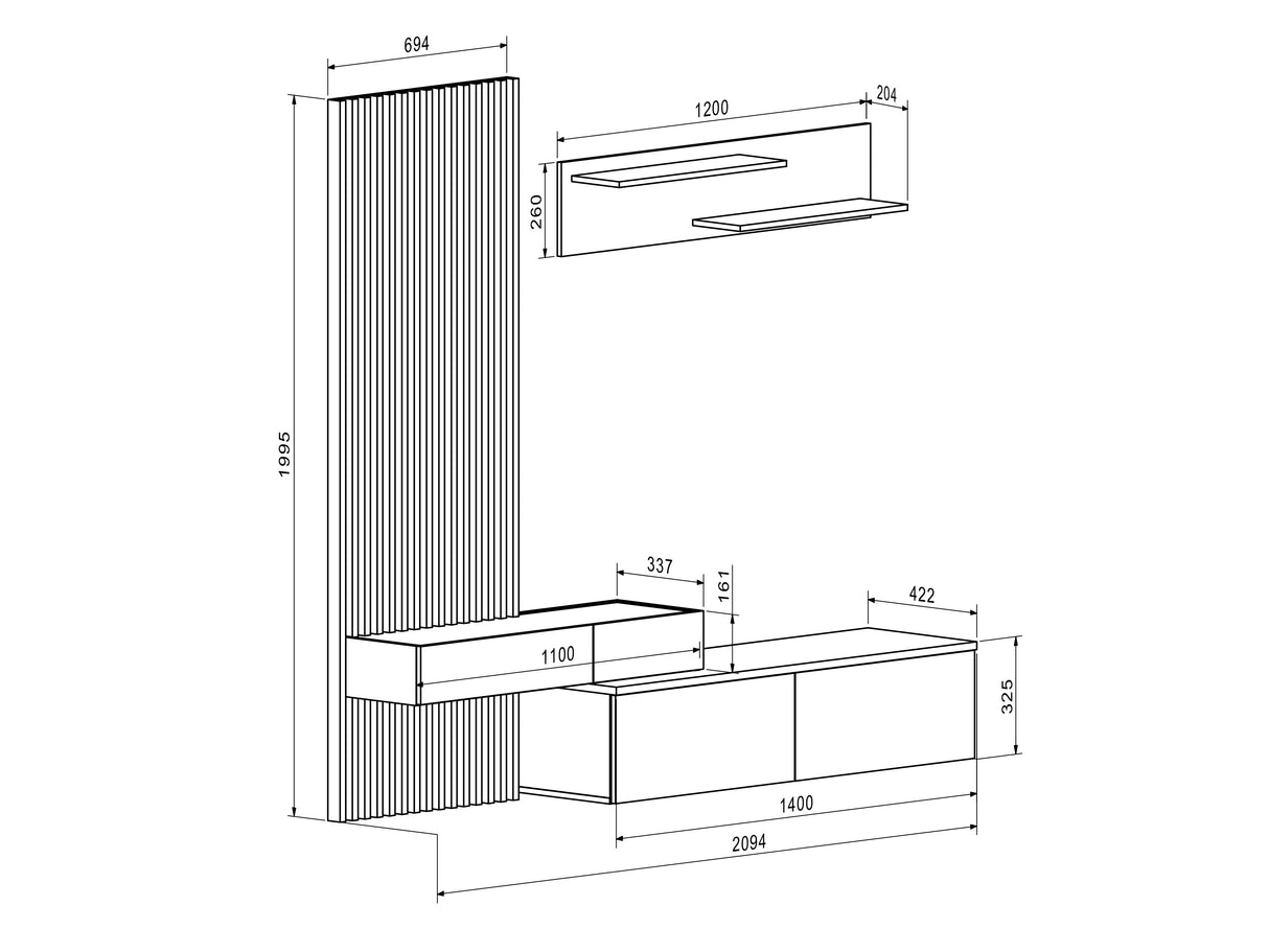 Viesistabas komplekts 617719