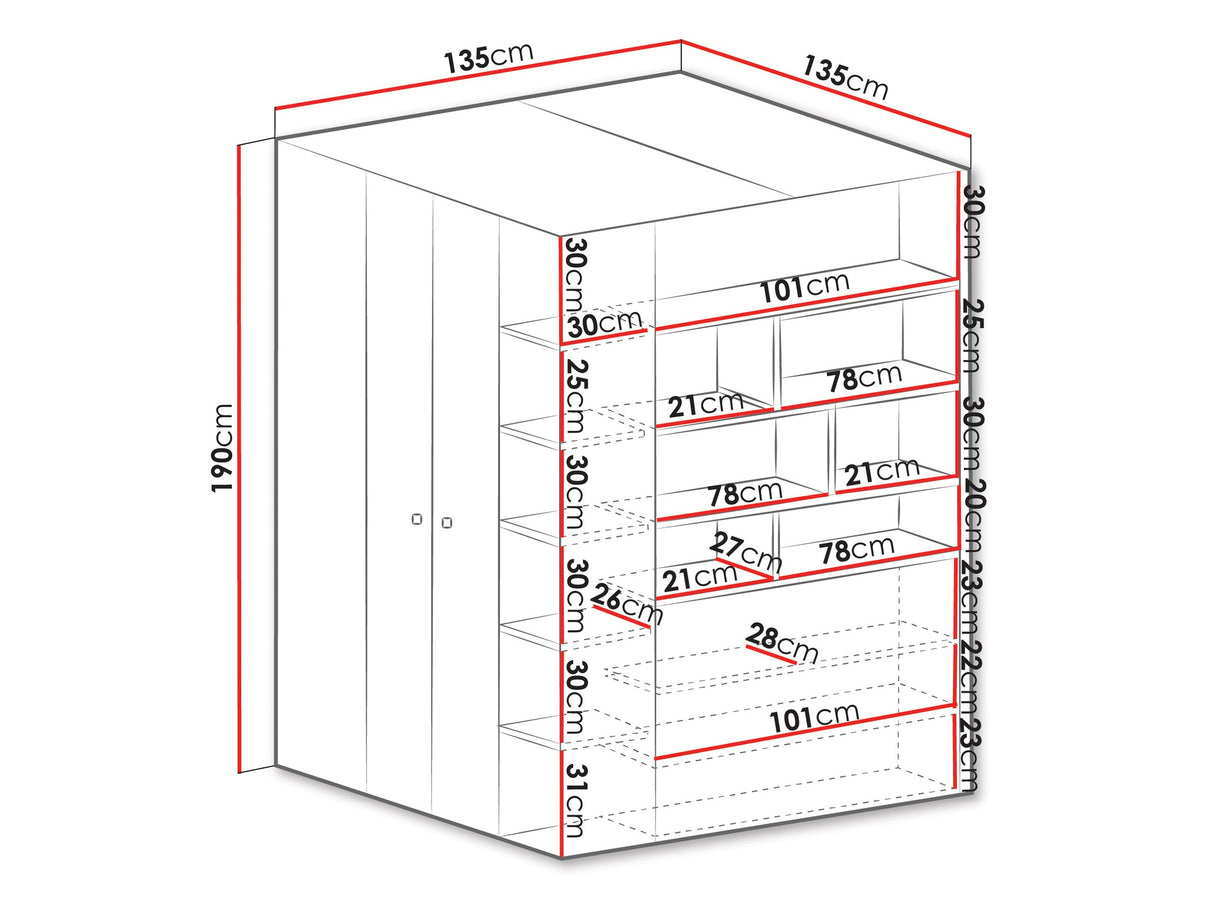 Stūra skapis 473522