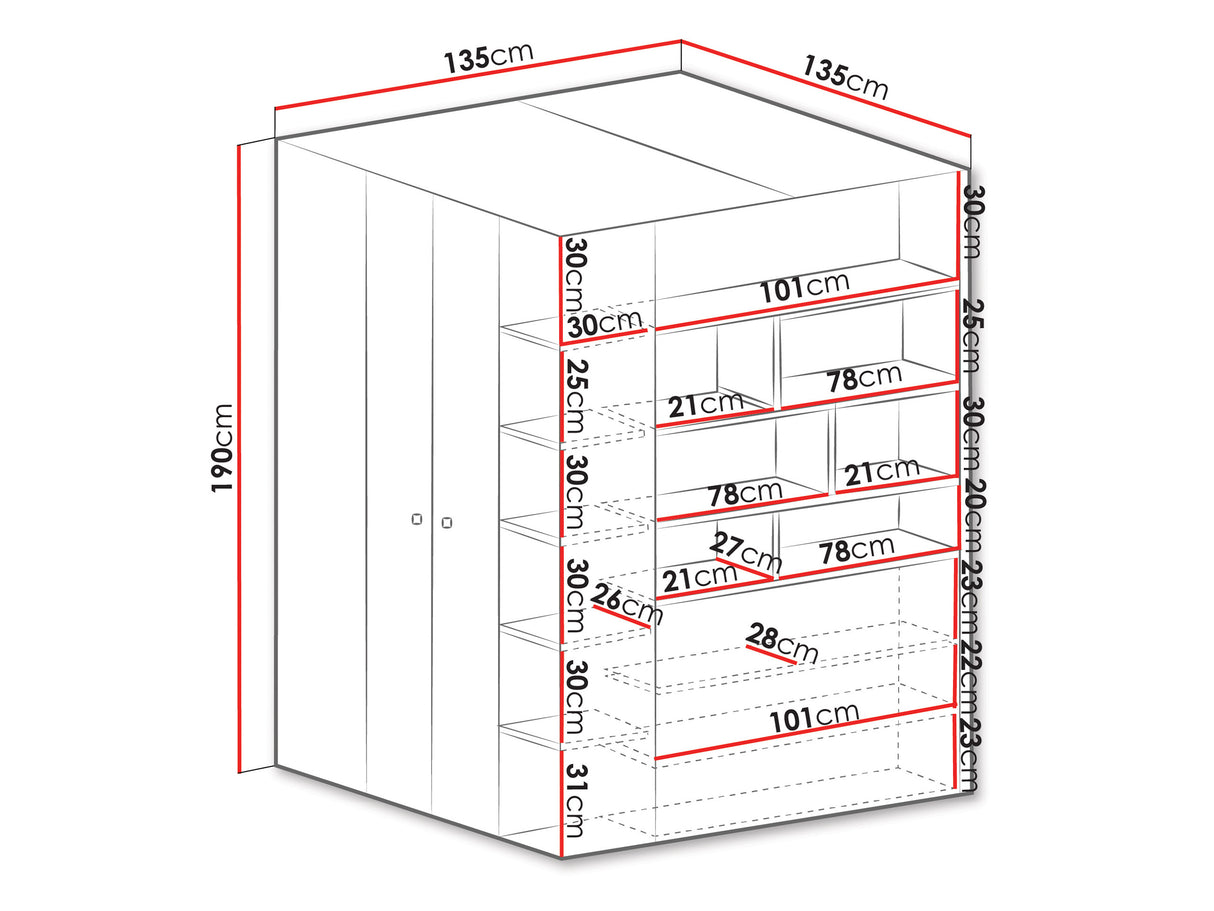 Stūra skapis 473522