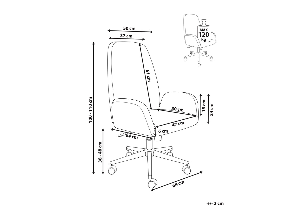 Biroja krēsls 620905
