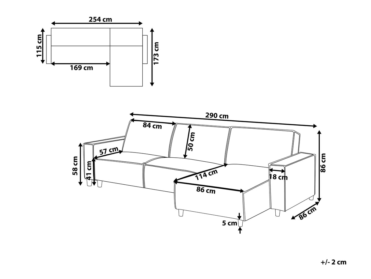 Stūra dīvāns 529516