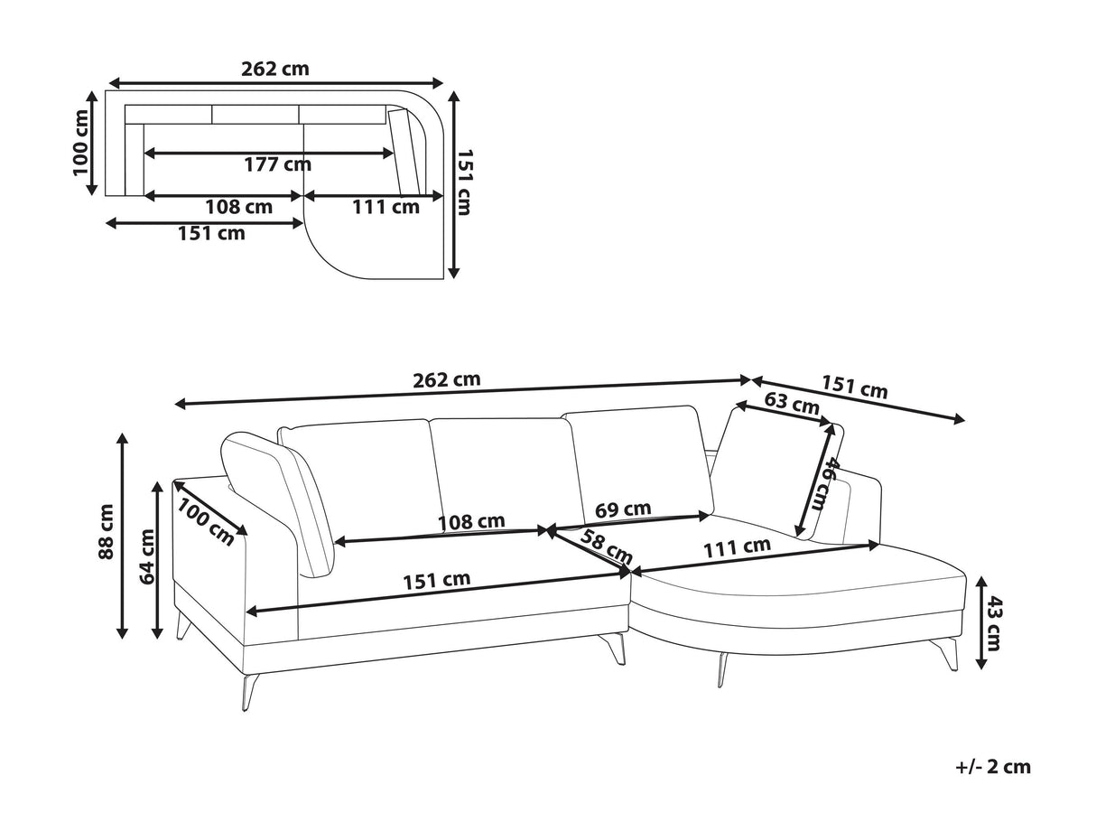 Stūra dīvāns 622374