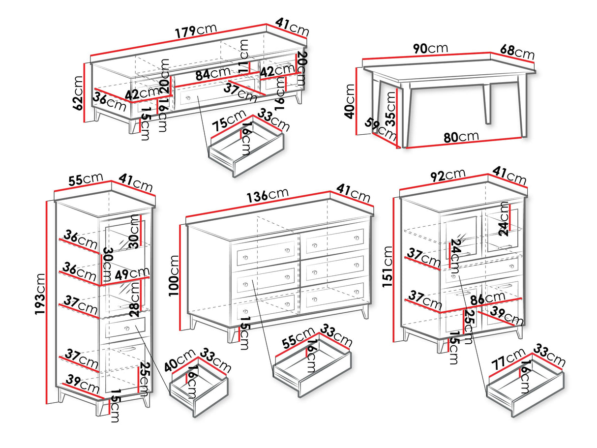 Viesistabas komplekts 623050