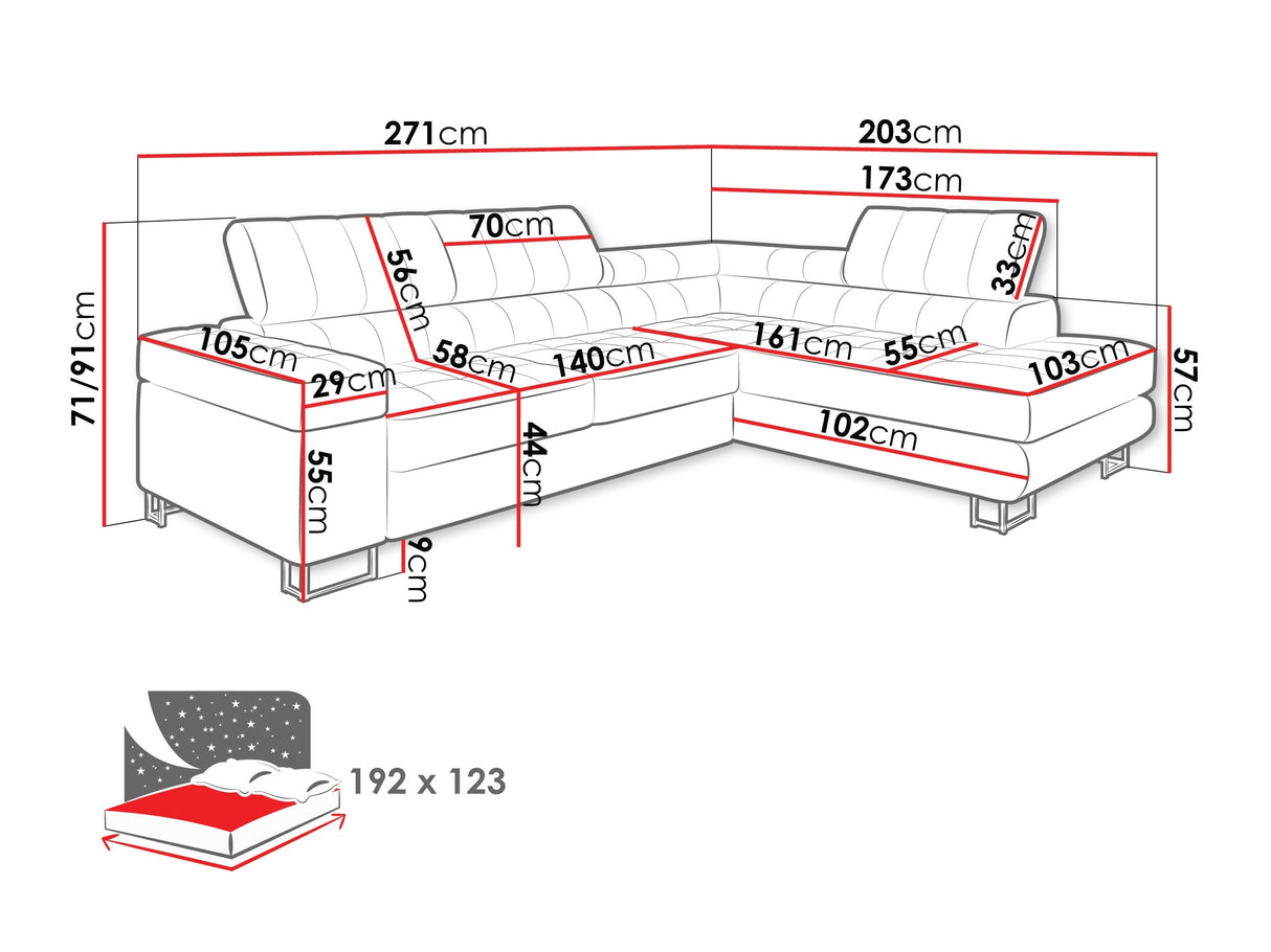 Stūra dīvāns 197747