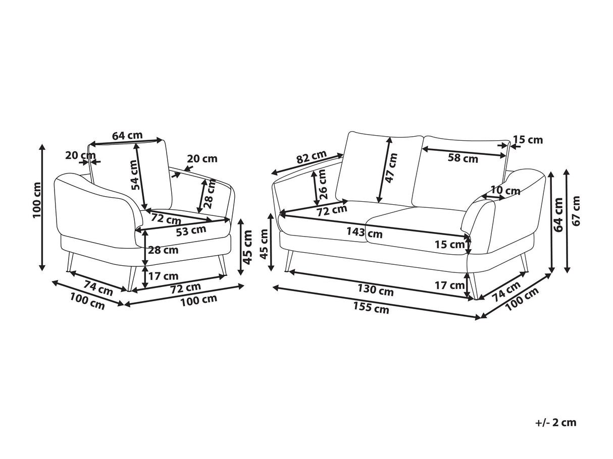 Mīksto mēbeļu komplekts 624019