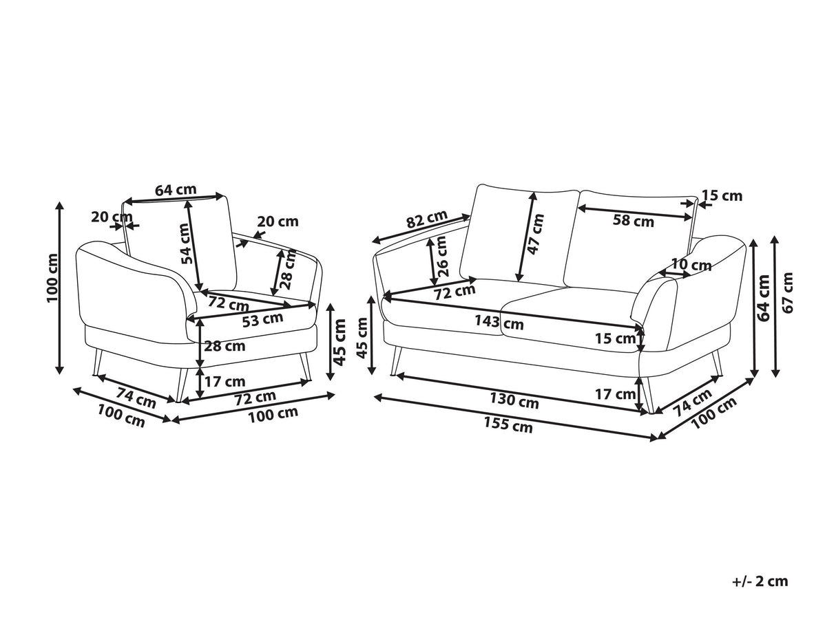 Mīksto mēbeļu komplekts 624019