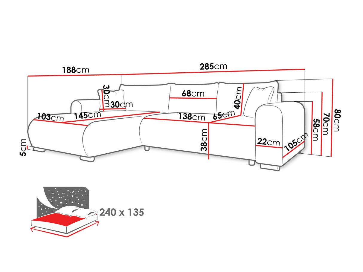 Stūra dīvāns 580866 4376744