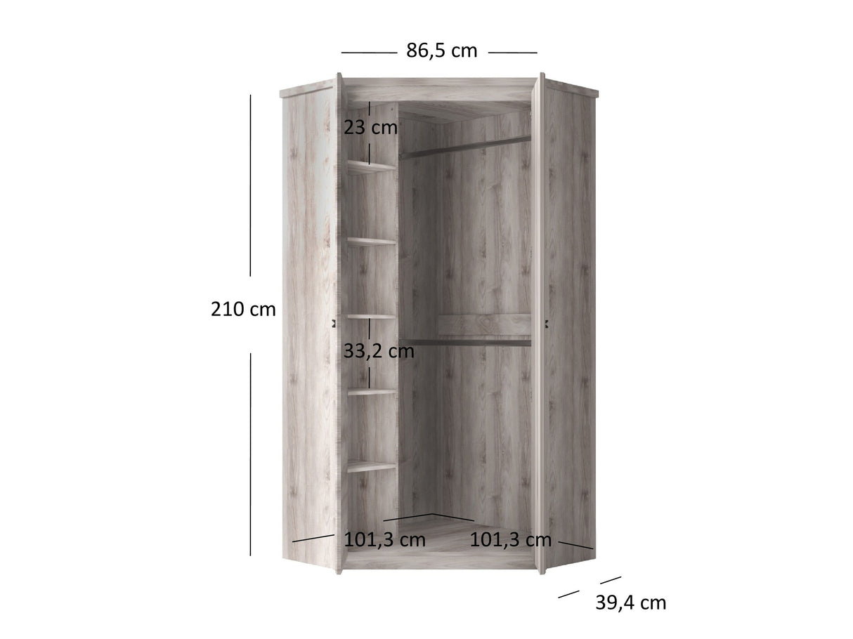 Stūra skapis 627377