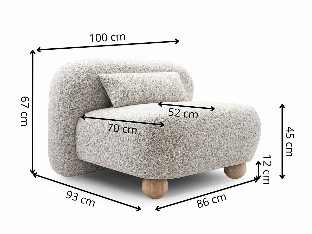 Atpūtas krēsls 629297