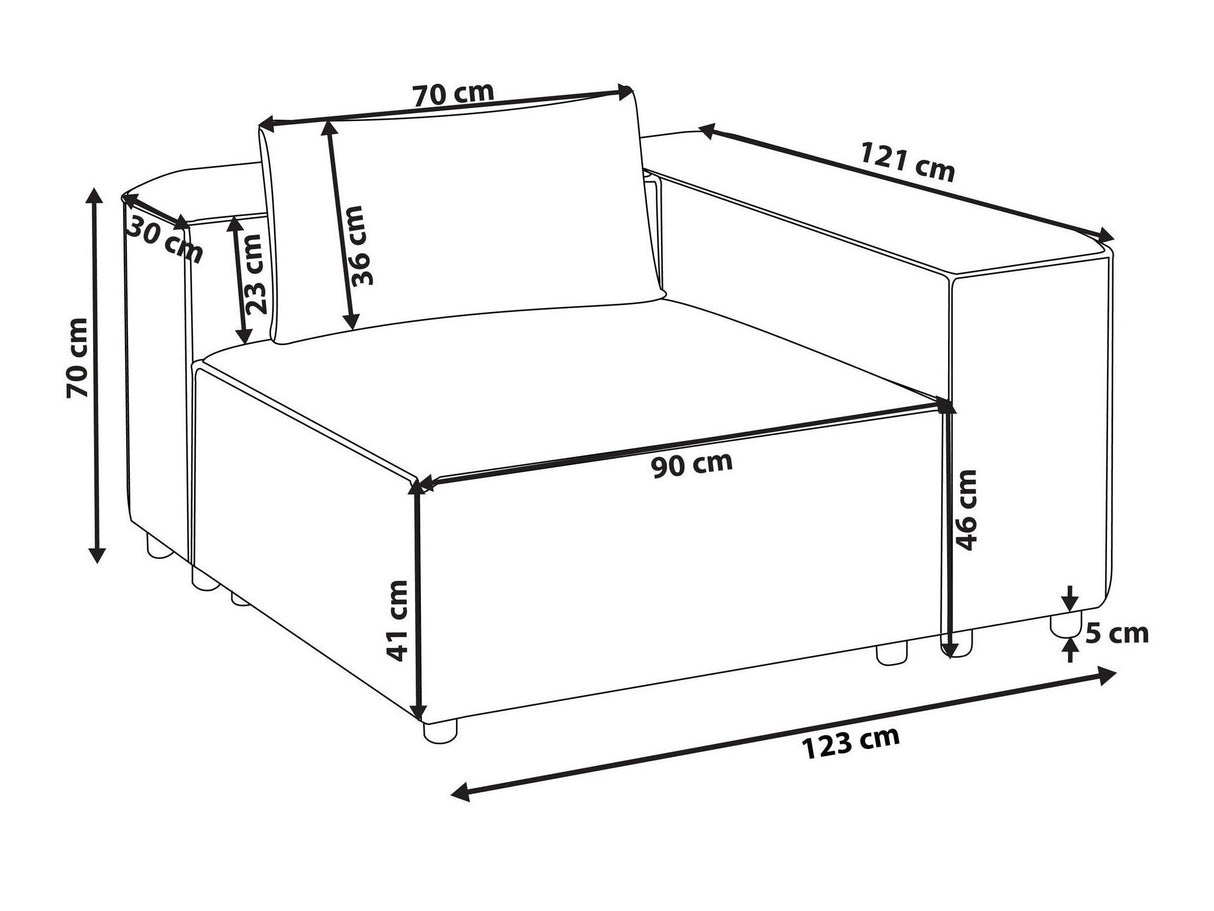 Moduļu krēsls 628595