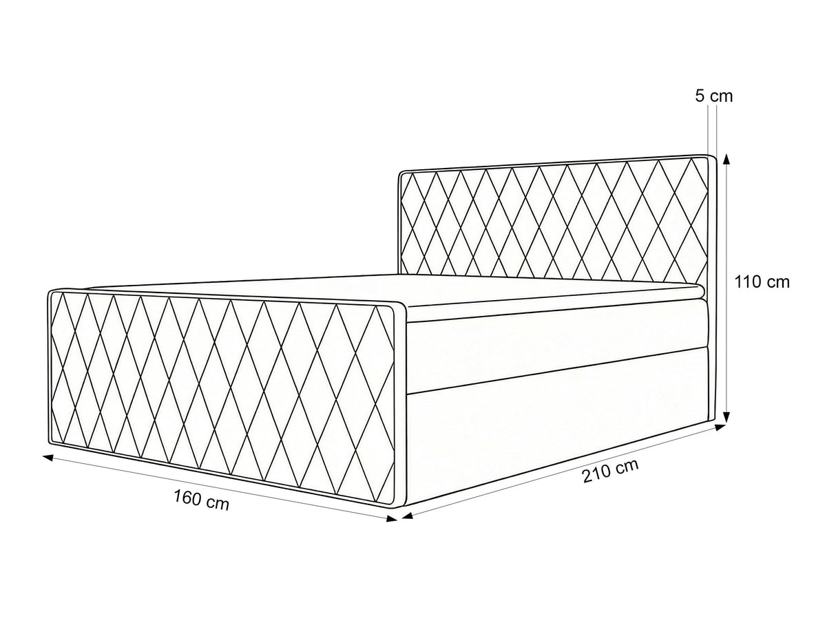 Kontinentālā gulta 632735