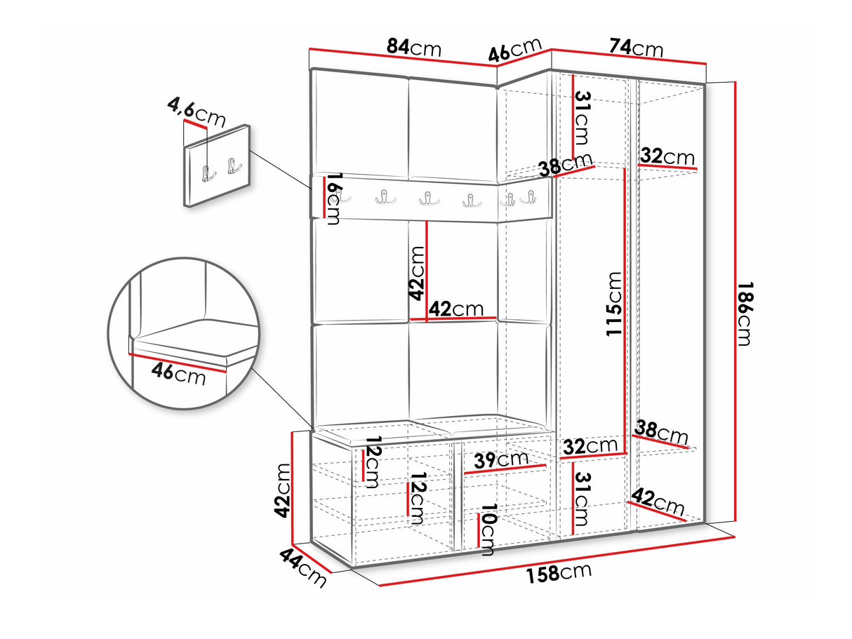 Priekšnama komplekts 421193 4470303