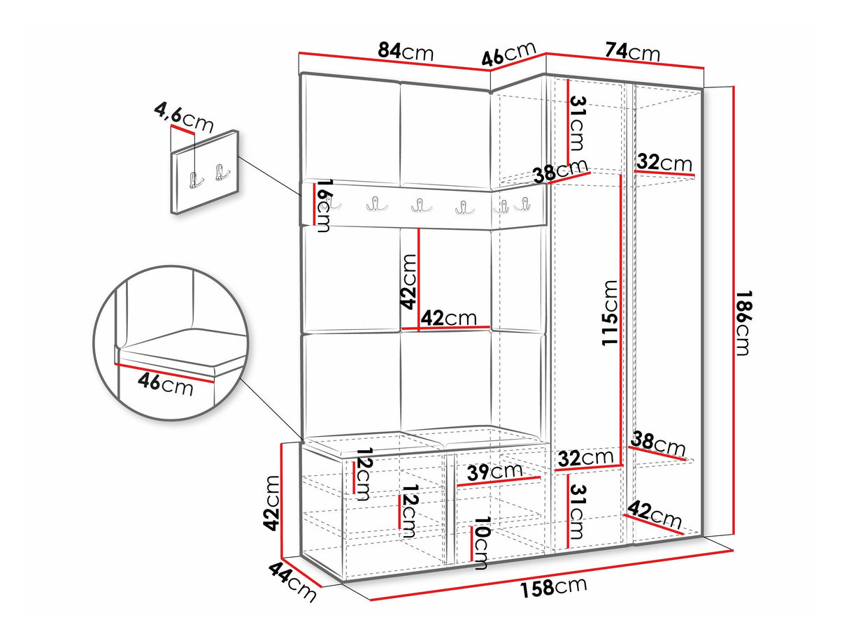 Priekšnama komplekts 421193 4470423