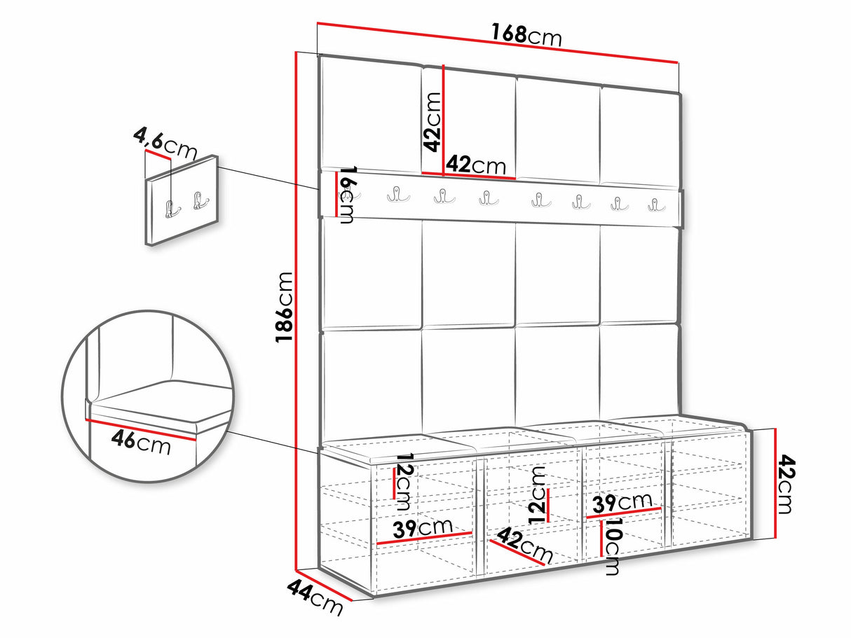 Priekšnama komplekts 422079