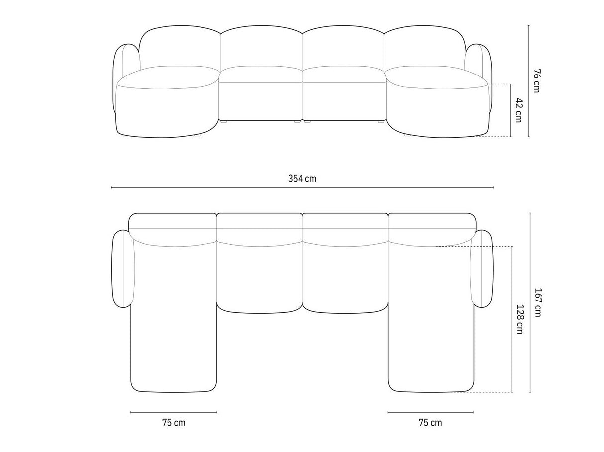 Stūra dīvāns 563773