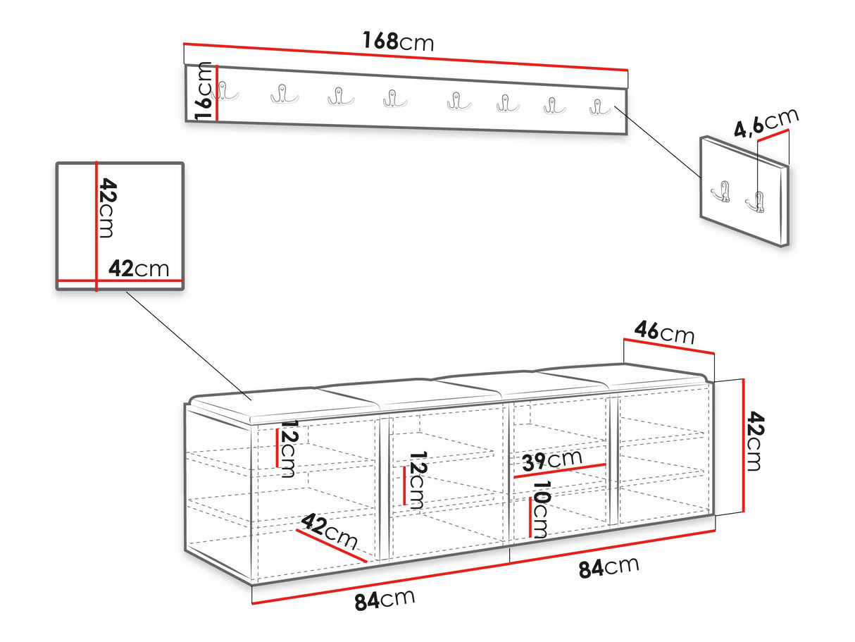 Priekšnama komplekts 445422