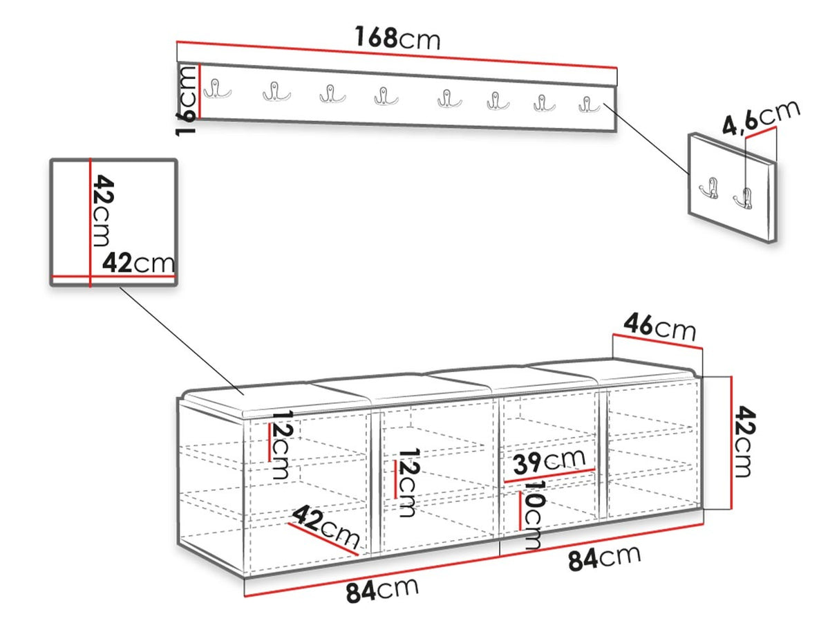 Priekšnama komplekts 445422