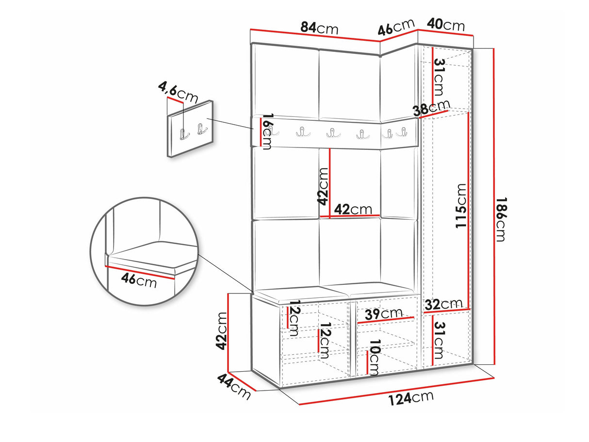 Priekšnama komplekts 467396 4476432