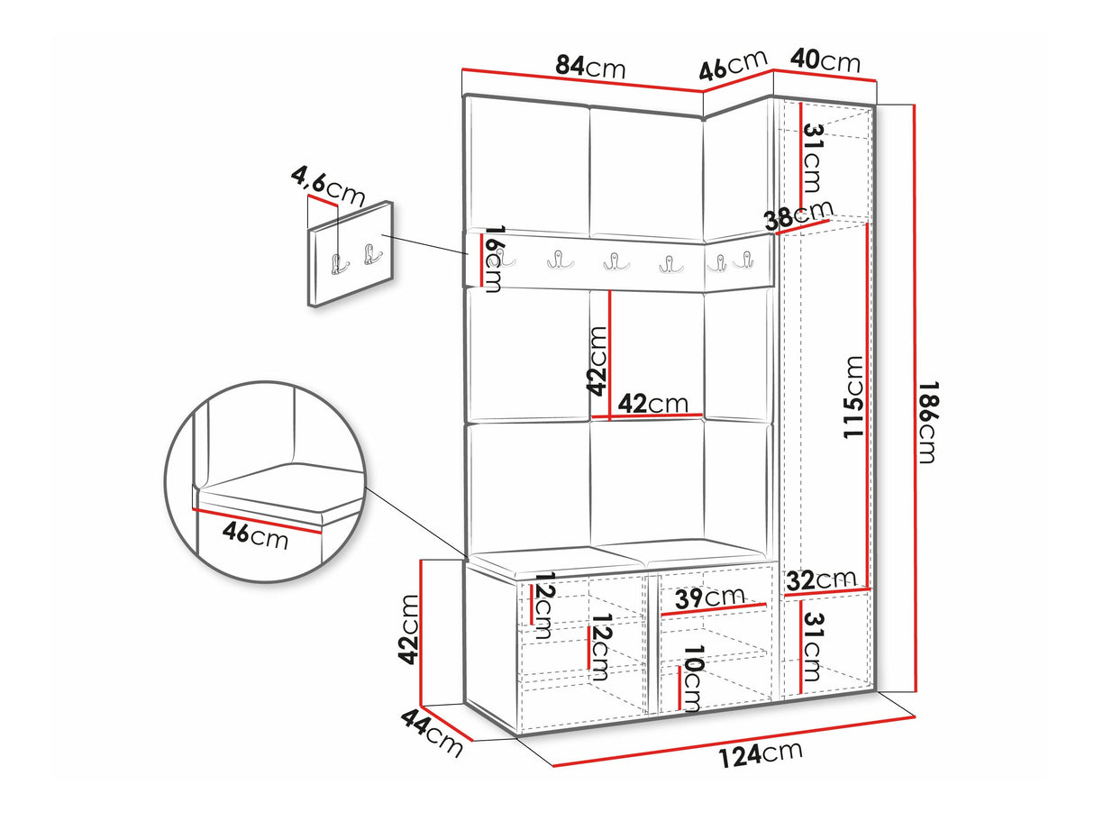Priekšnama komplekts 445511