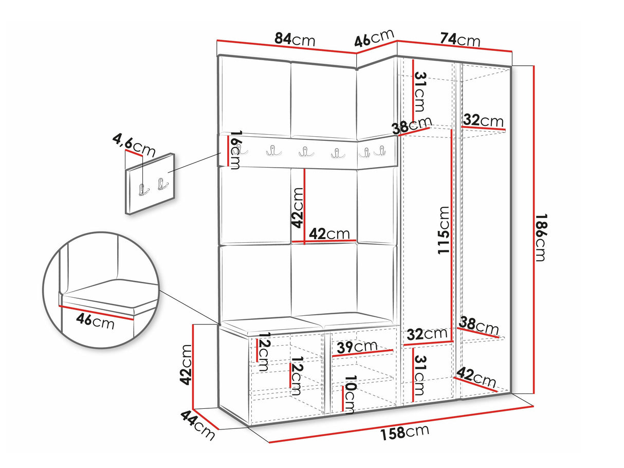 Priekšnama komplekts 445563 4477956