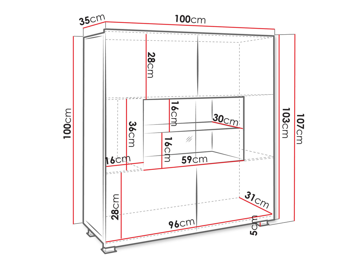 Skapis 61412 4505715