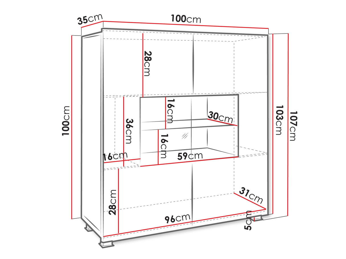 Skapis 61412 4505730