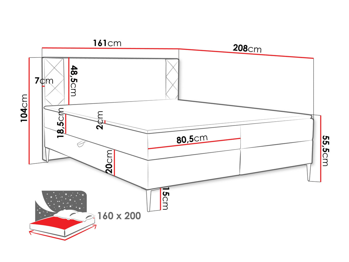 Kontinentālā gulta 640907
