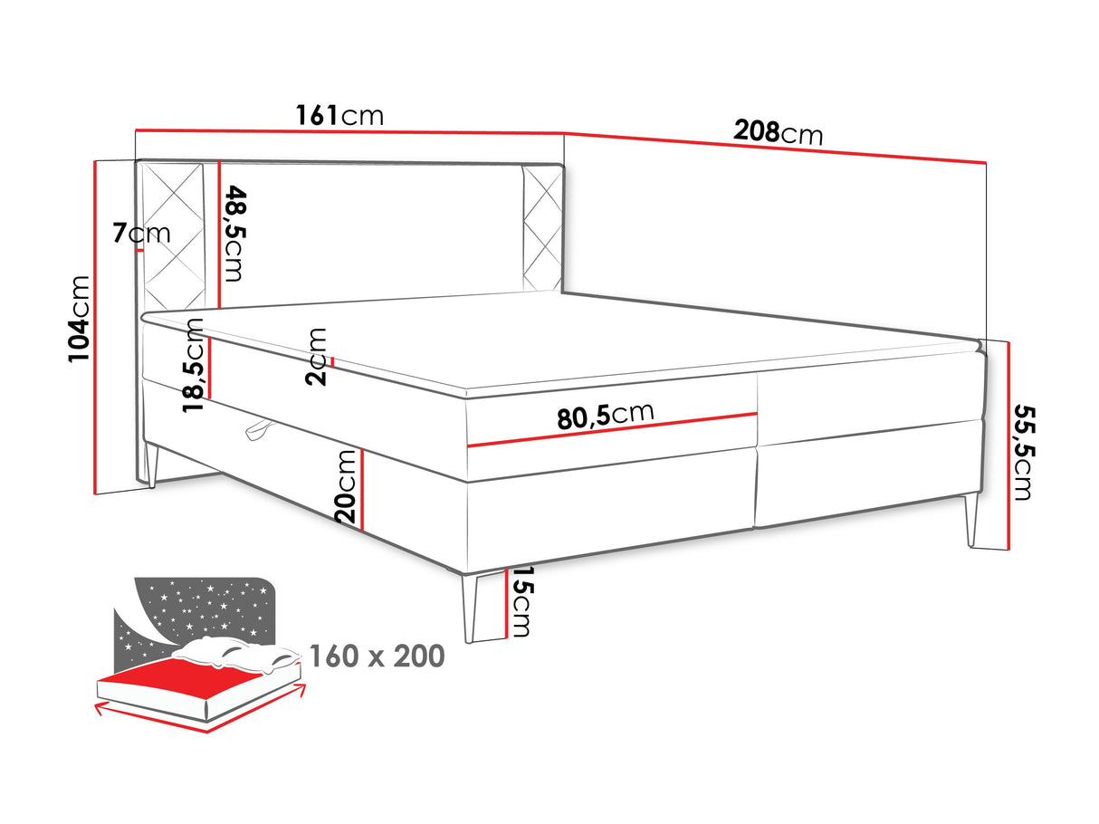 Kontinentālā gulta 640907