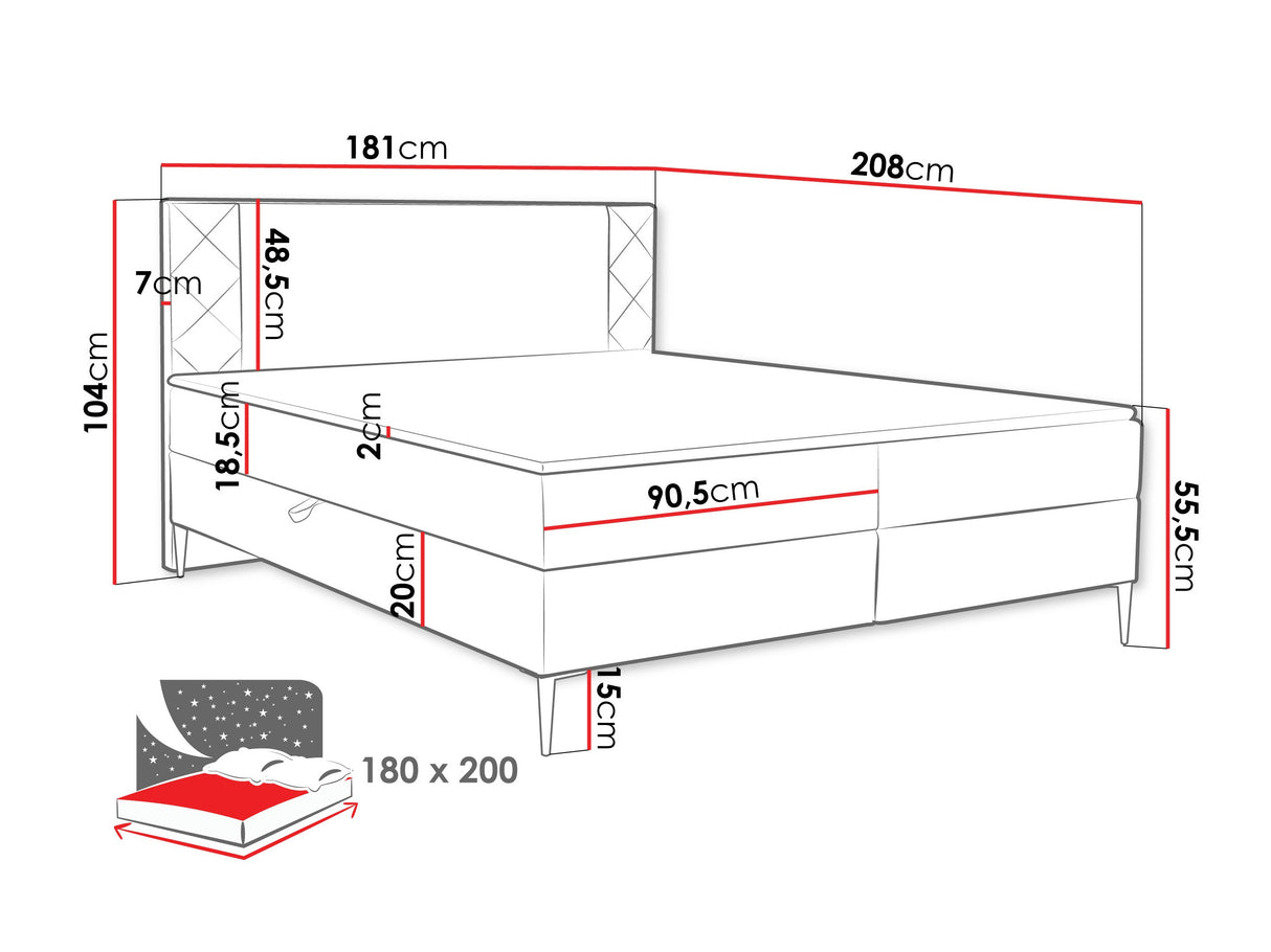 Kontinentālā gulta 640907