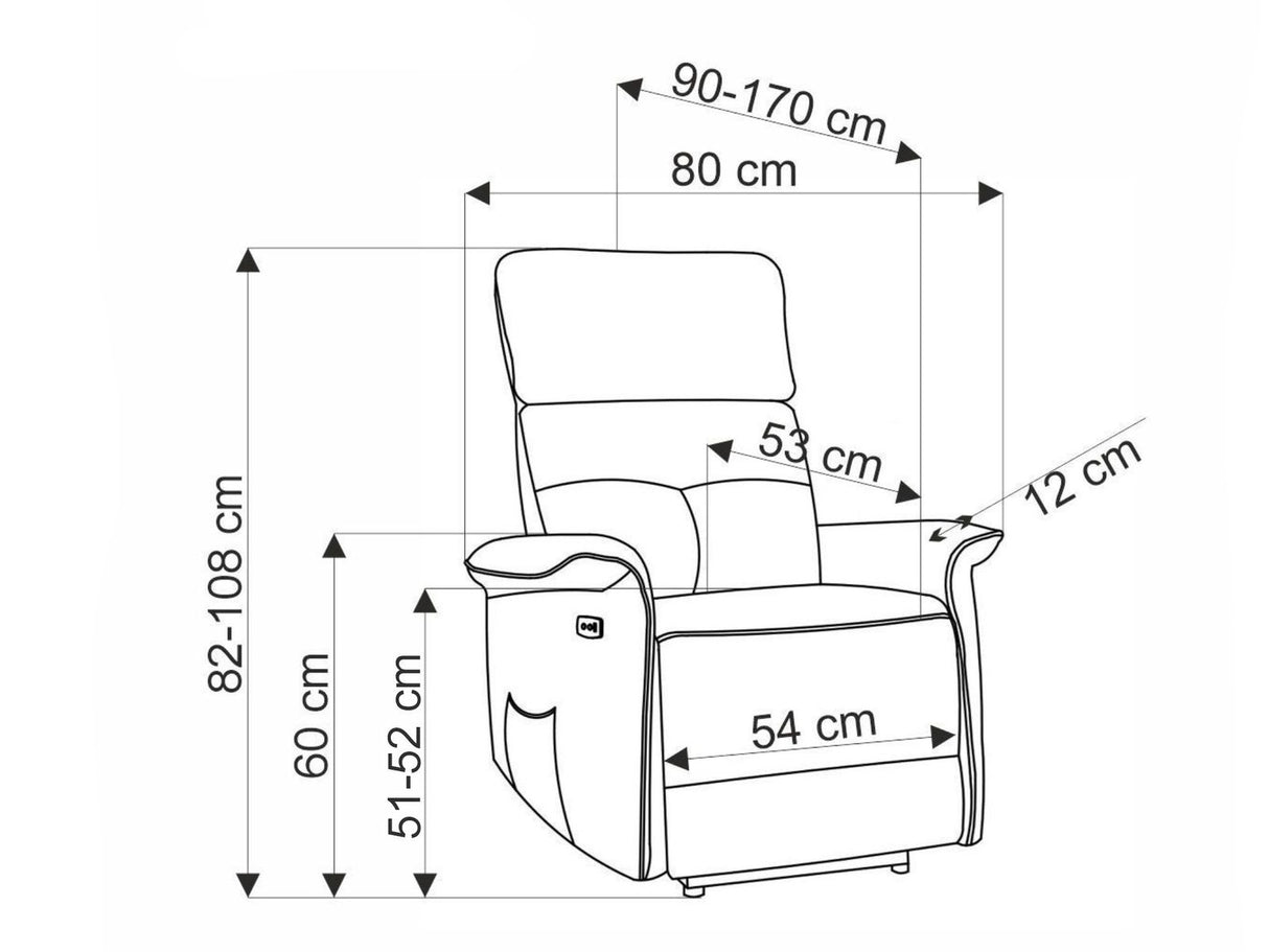 Krēsls reglainer 596131 4576609