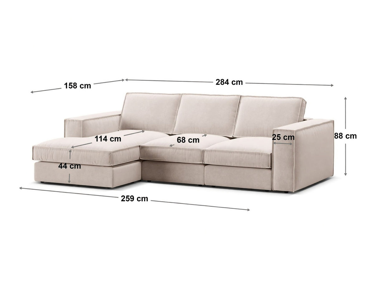 Moduļu stūra dīvāns 644601
