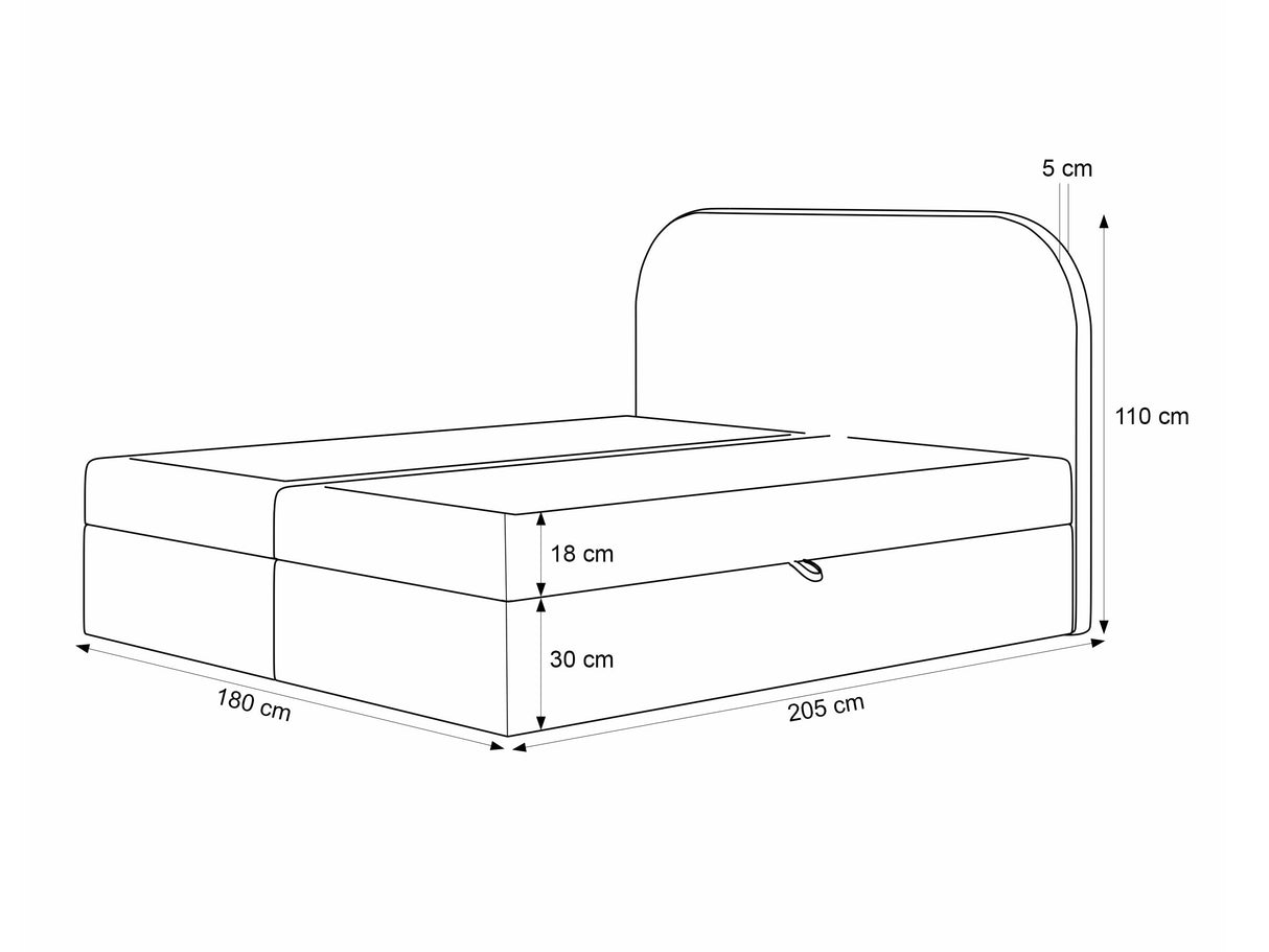 Kontinentālā gulta 646116