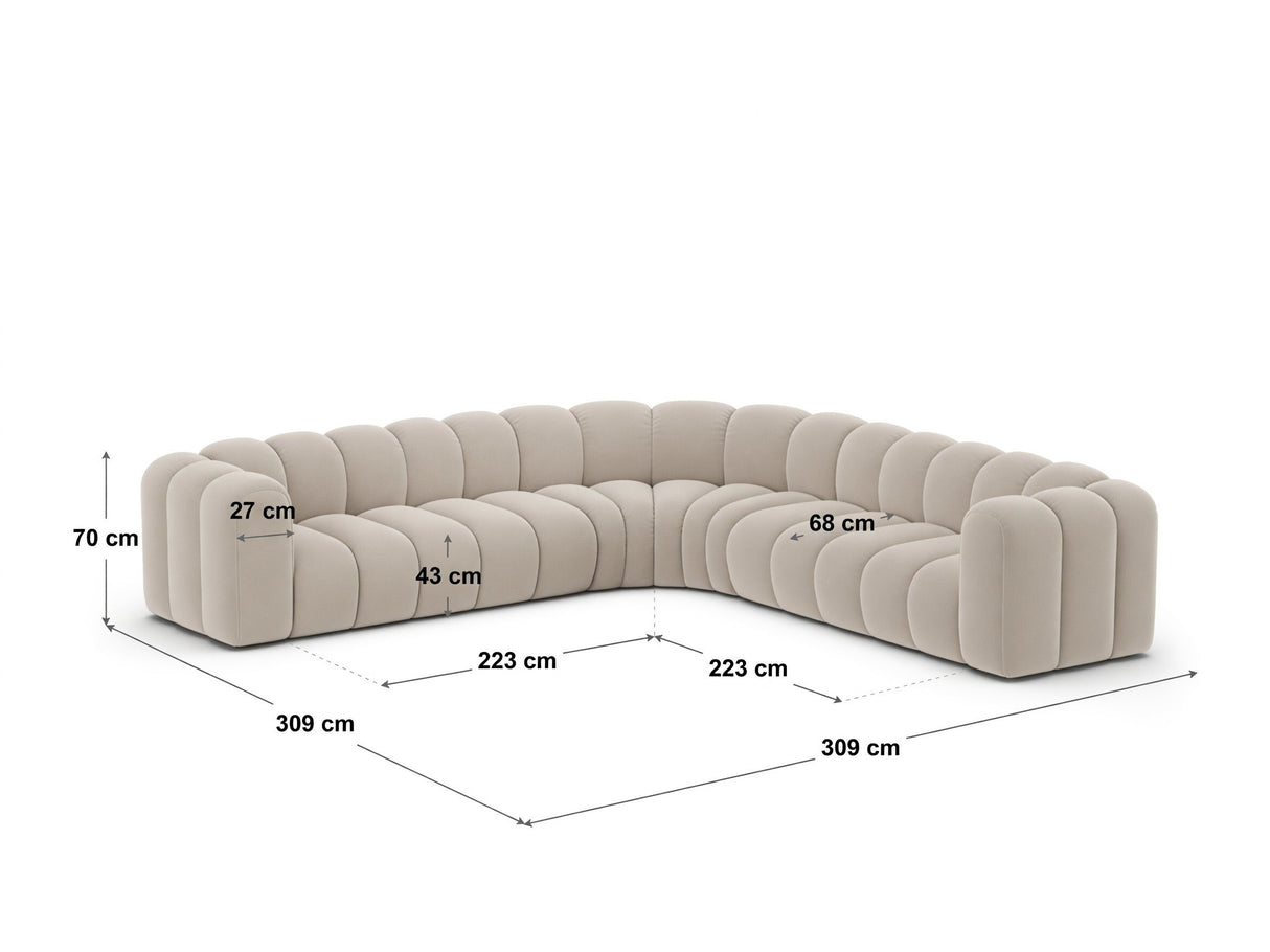 Moduļu stūra dīvāns 649044