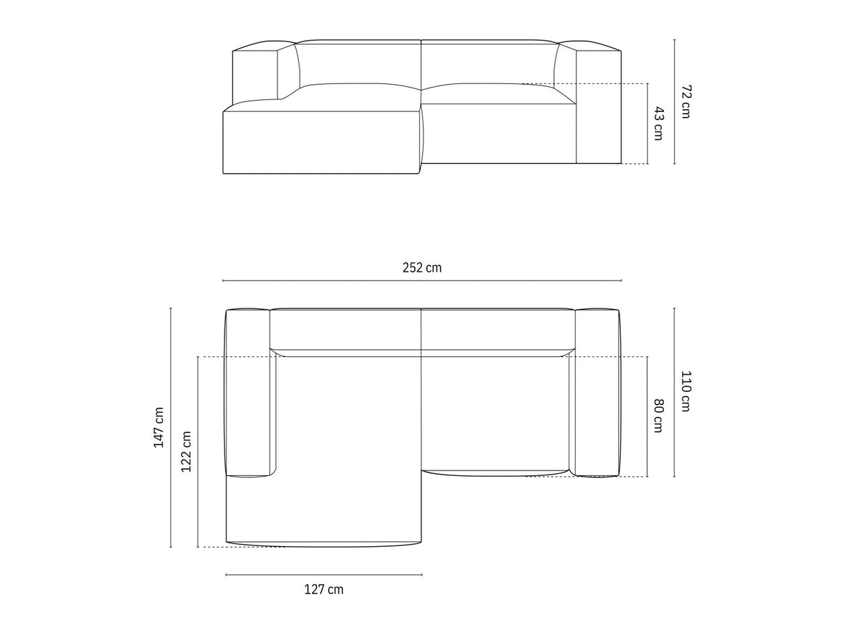 Moduļu stūra dīvāns 650377