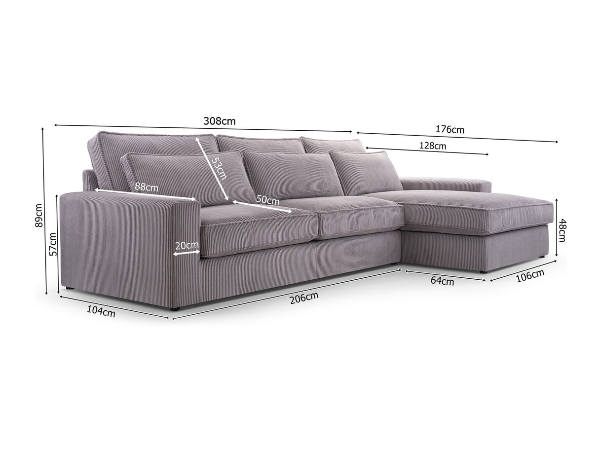 Stūra dīvāns 676639